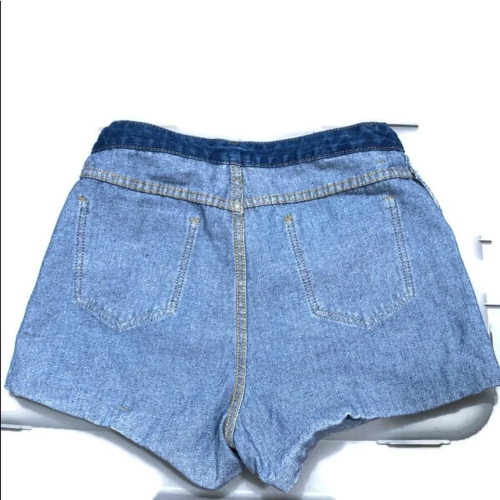 Shein high waisted denim shorts